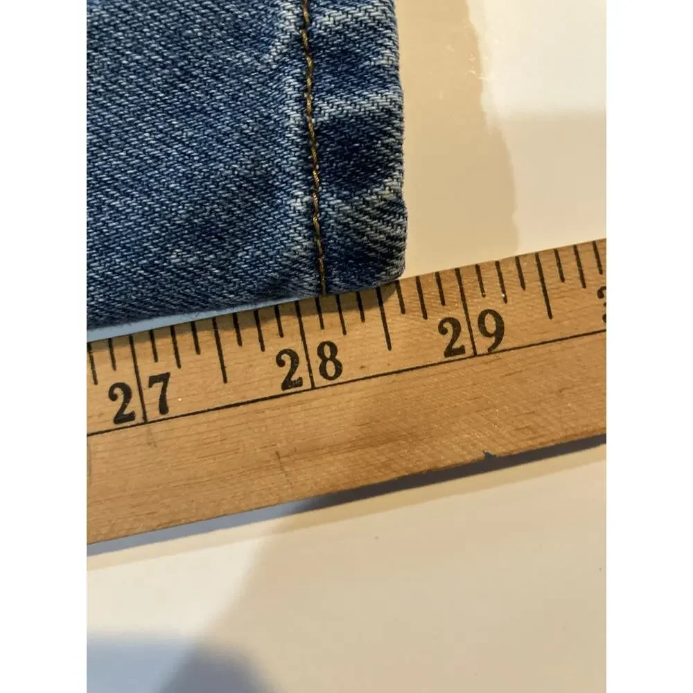 Levi's 560 Mens 44x30 (Fits 42x29) Comfort Fit Medium Wash 100% Cotton Jeans Y2K